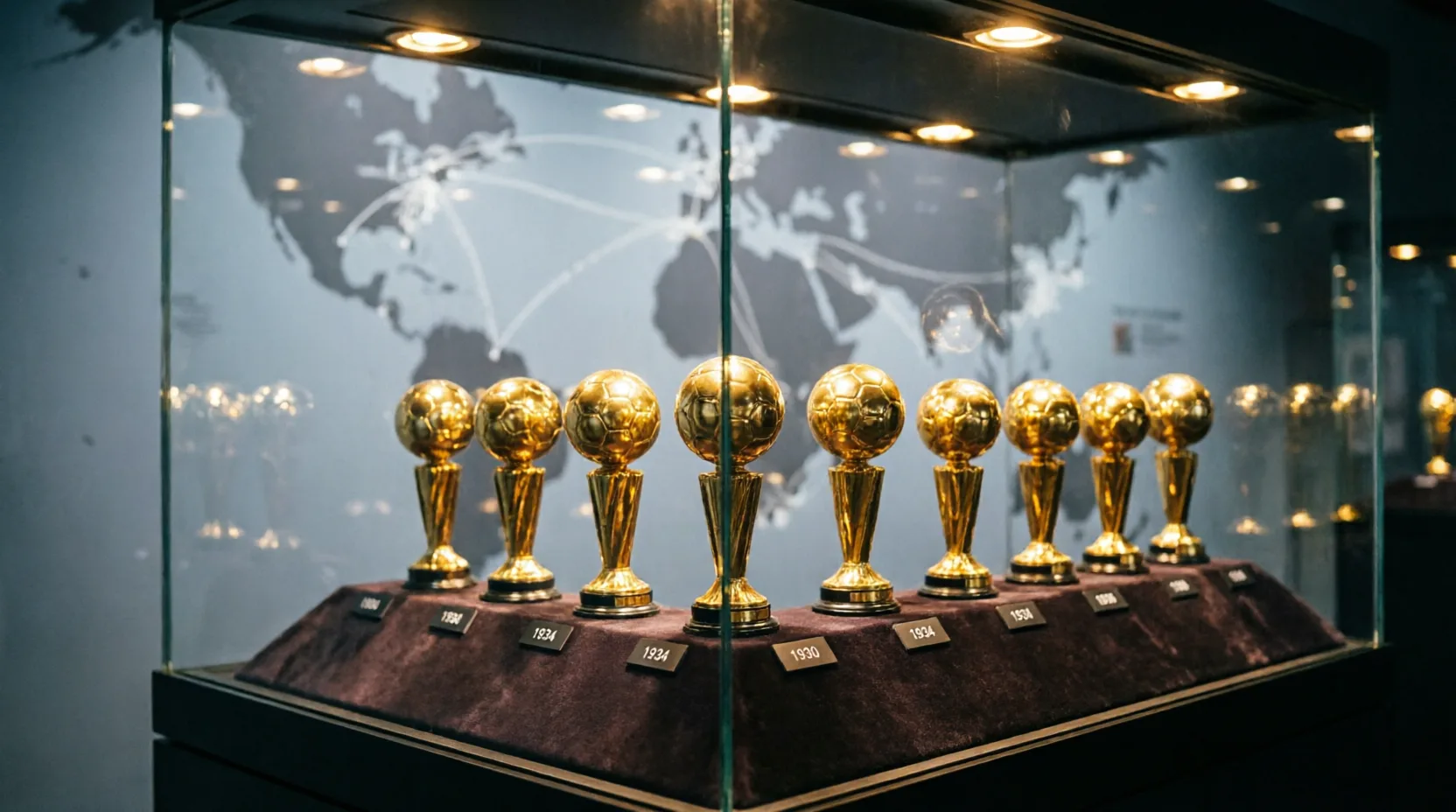 Historia Mistrzostw Świata w piłce nożnej — trofeum, rekordy i statystyki mundialowe