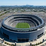 MetLife Stadium w East Rutherford New Jersey arena finału Mistrzostw Świata 2026
