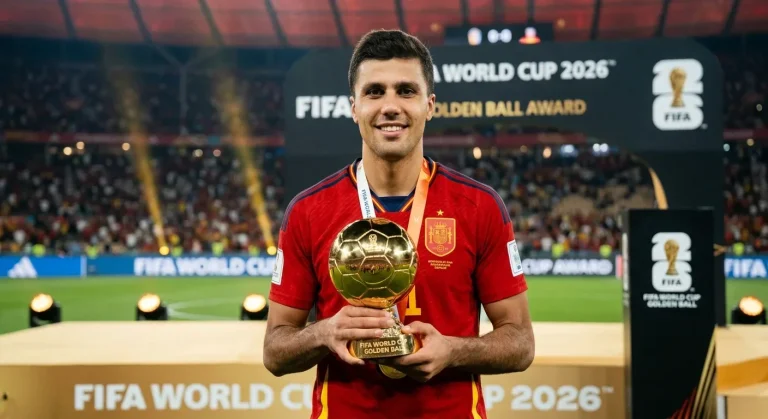 Rodri ze Złotą Piłką Mundialu 2026 — Powrót z Kontuzji ACL Koronowany Nagrodą $$CY$$