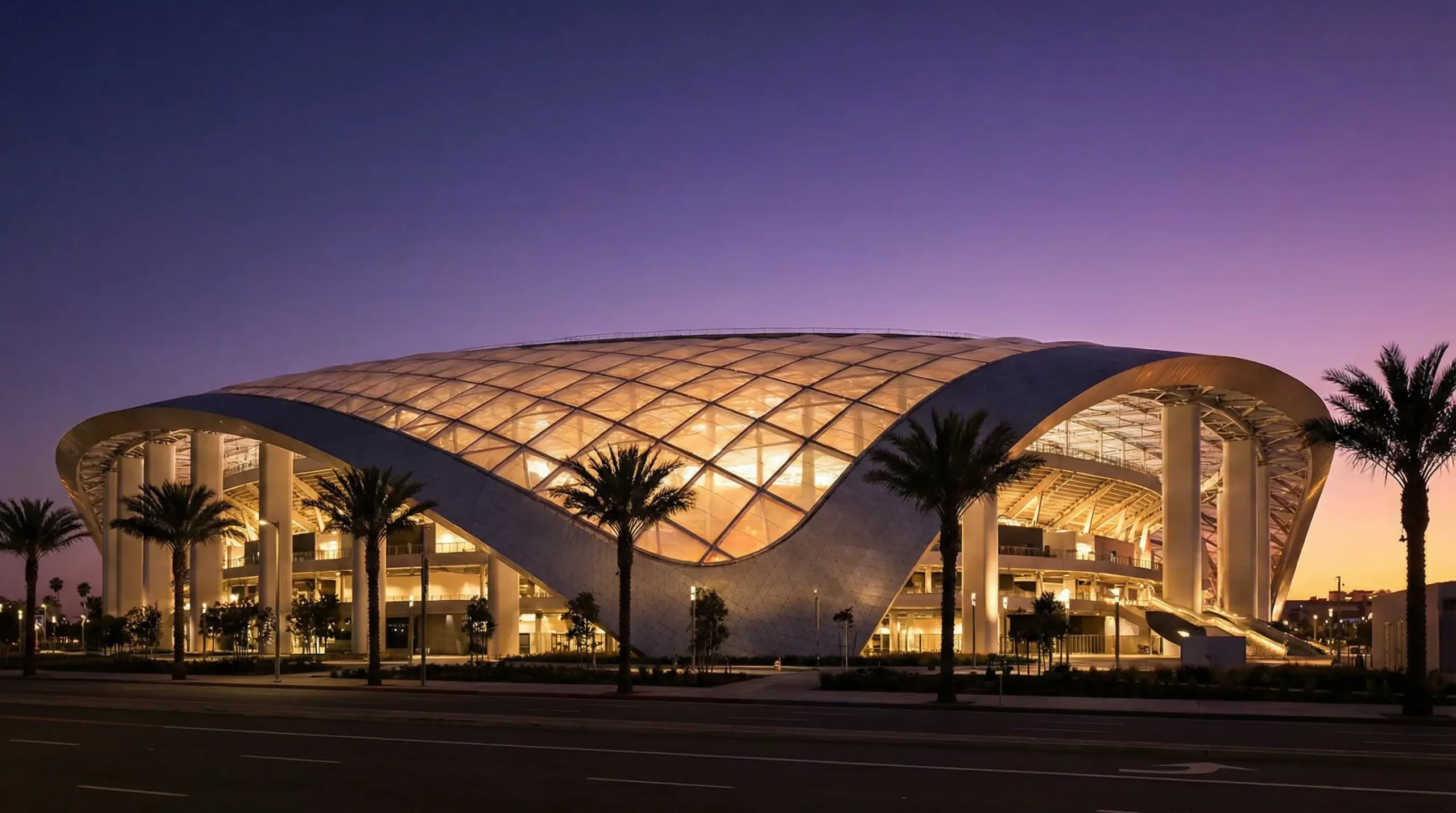 SoFi Stadium w Inglewood Los Angeles nowoczesna arena Mistrzostw Świata 2026